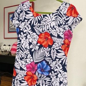 Tommy Bahama stretch floral dress Size M